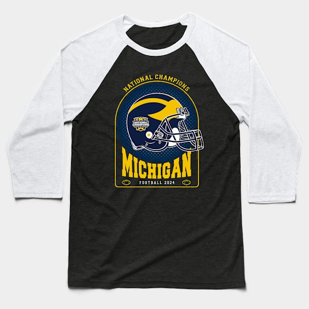 Michigan National Champions Baseball T-Shirt by ActiveNerd